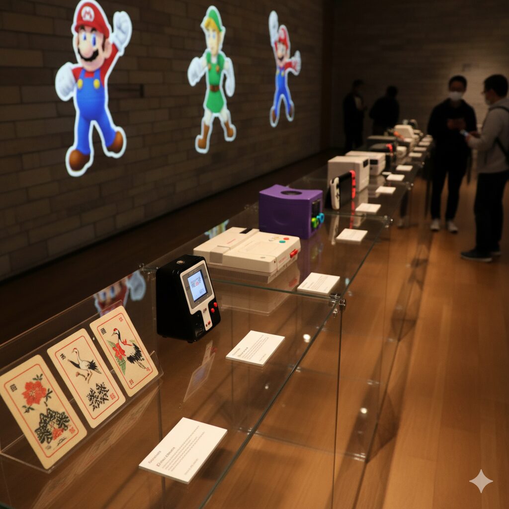 任天堂の歴史を象徴する花札から現代のゲーム機への進化