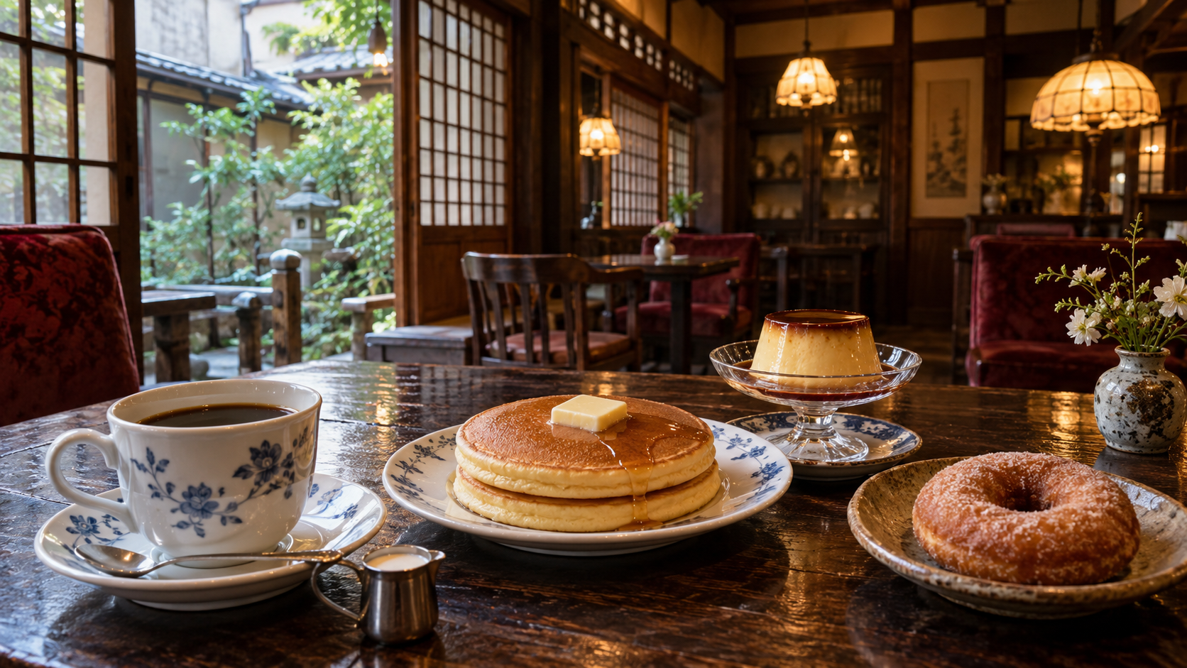 京都の老舗喫茶で楽しむコーヒーと昔ながらの喫茶メニュー