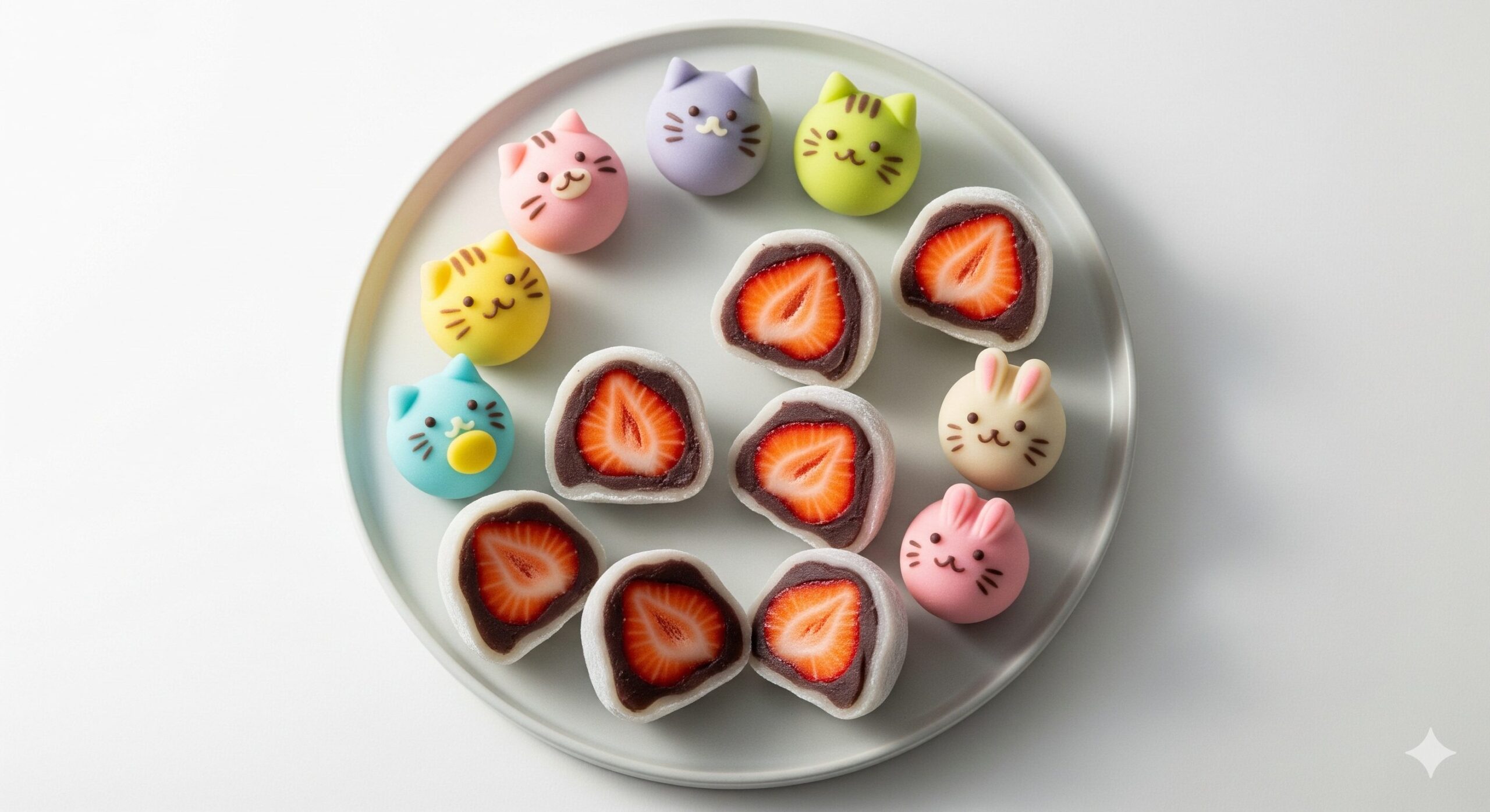 動物の形やパステルカラーが可愛らしい、インスタ映えする京都のモダン和菓子。伝統と革新の融合。
