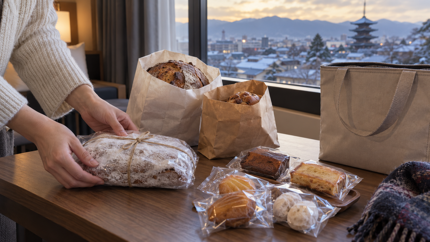 京都旅行のお土産に選んだシュトーレンと焼き菓子