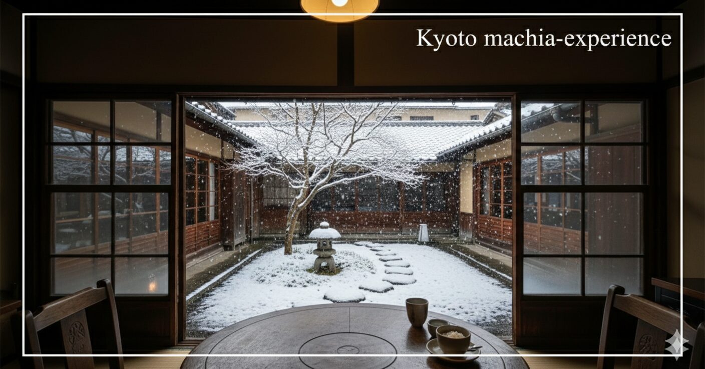 町家に泊まることで、静けさ・光・香り・余韻といった “目に見えない京都