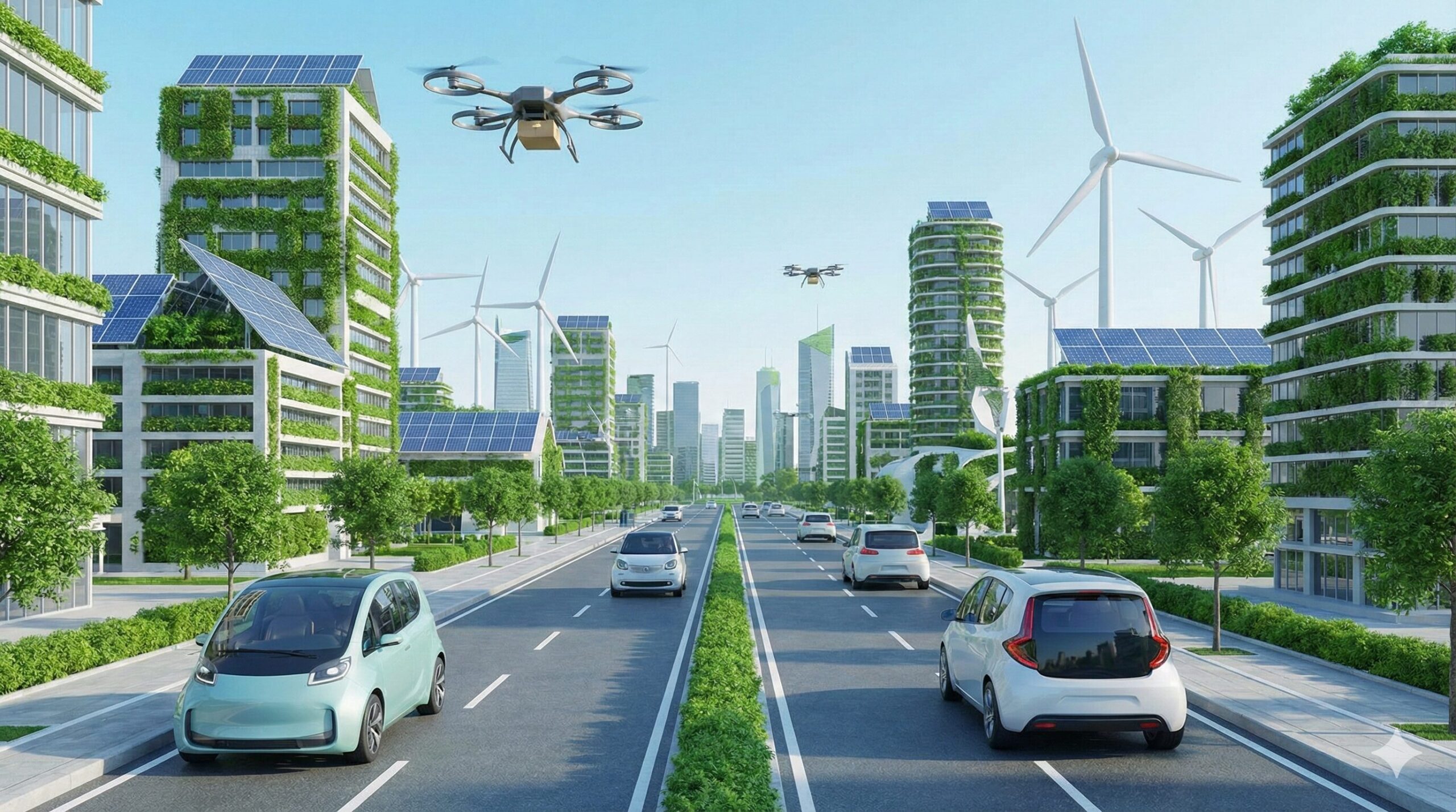 CASE(EV・自動運転)や6G・AI需要が拡大する2030年の未来像。村田製作所の投資戦略と将来性を表現