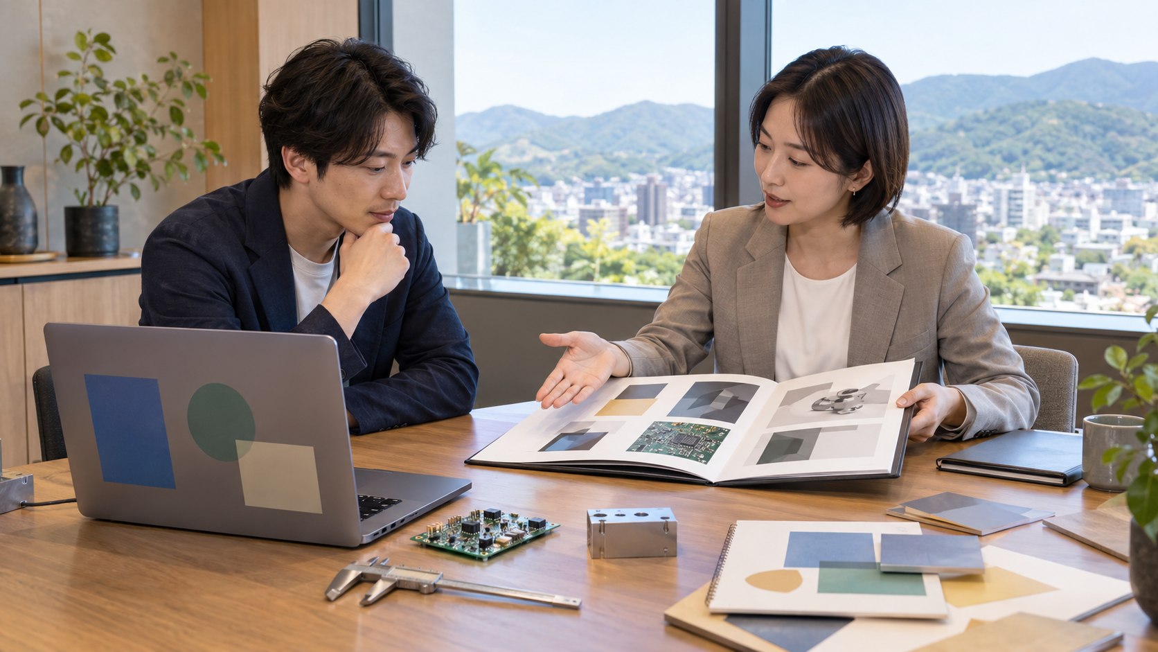 京都の大企業への転職に向けて職種と経験を整理する日本人求職者