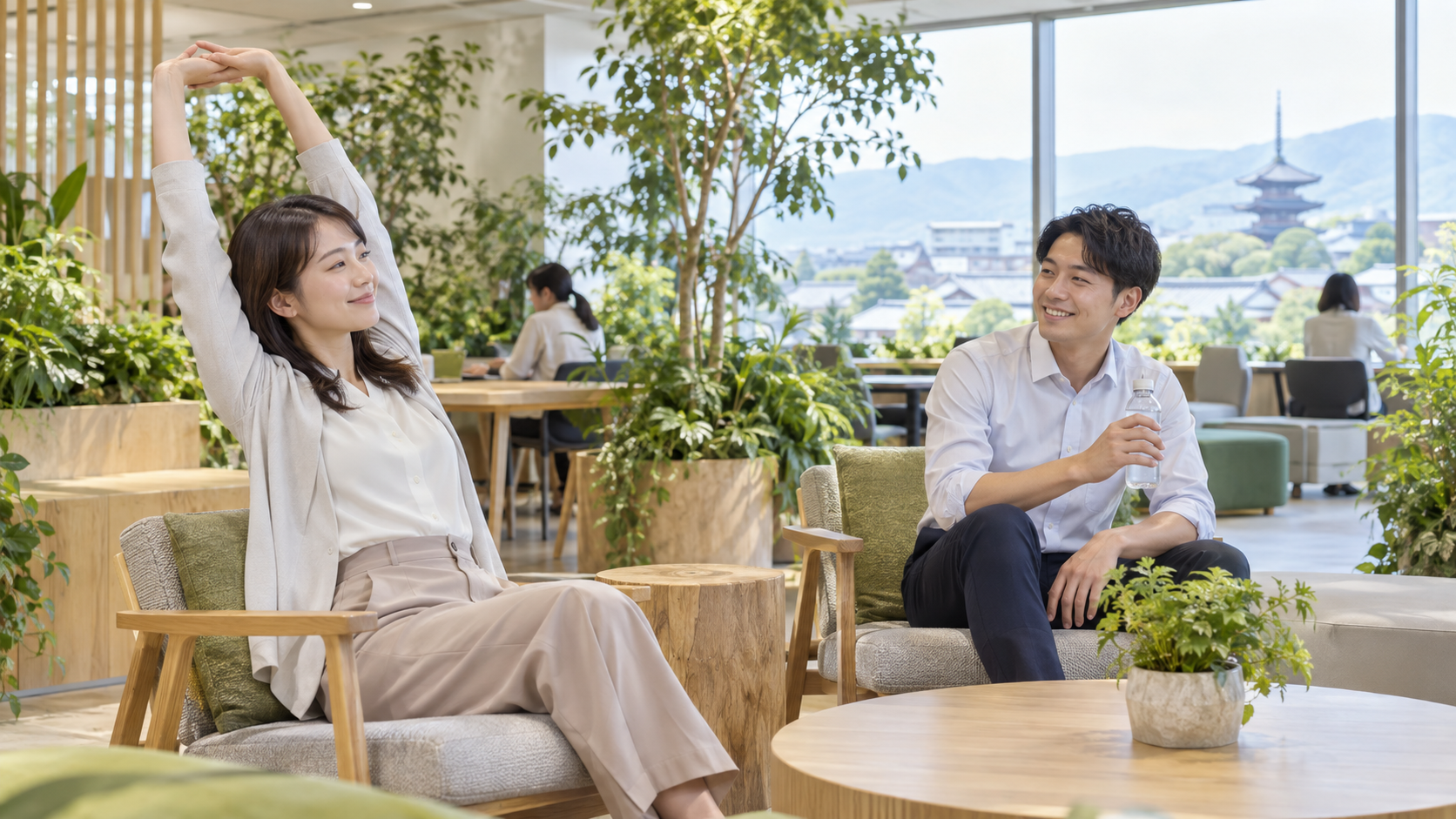 健康経営に取り組む京都企業の働きやすい職場