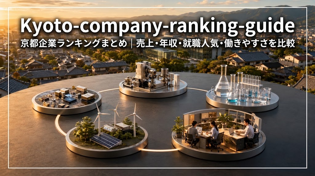 京都企業ランキングを象徴する電子部品・精密機械・研究開発・オフィス
