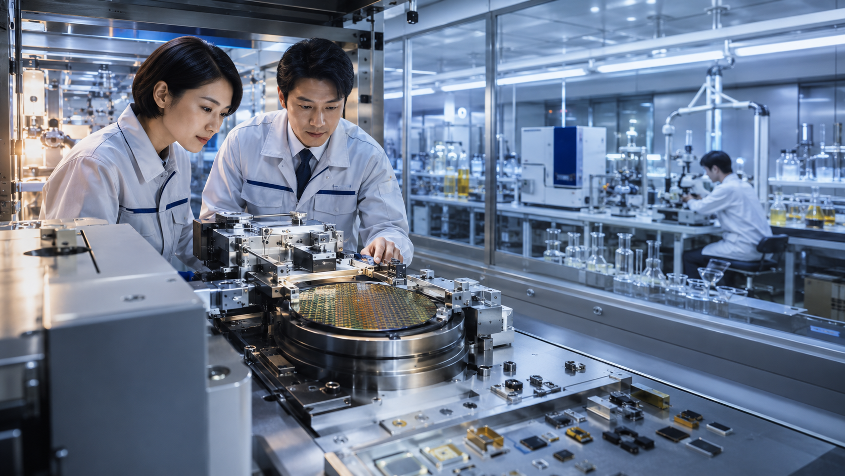 半導体製造装置と分析研究を担う京都企業の日本人技術者