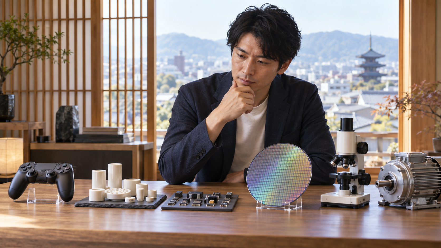 京都の上場企業をゲーム・電子部品・半導体などの業種別に比較する日本人投資家