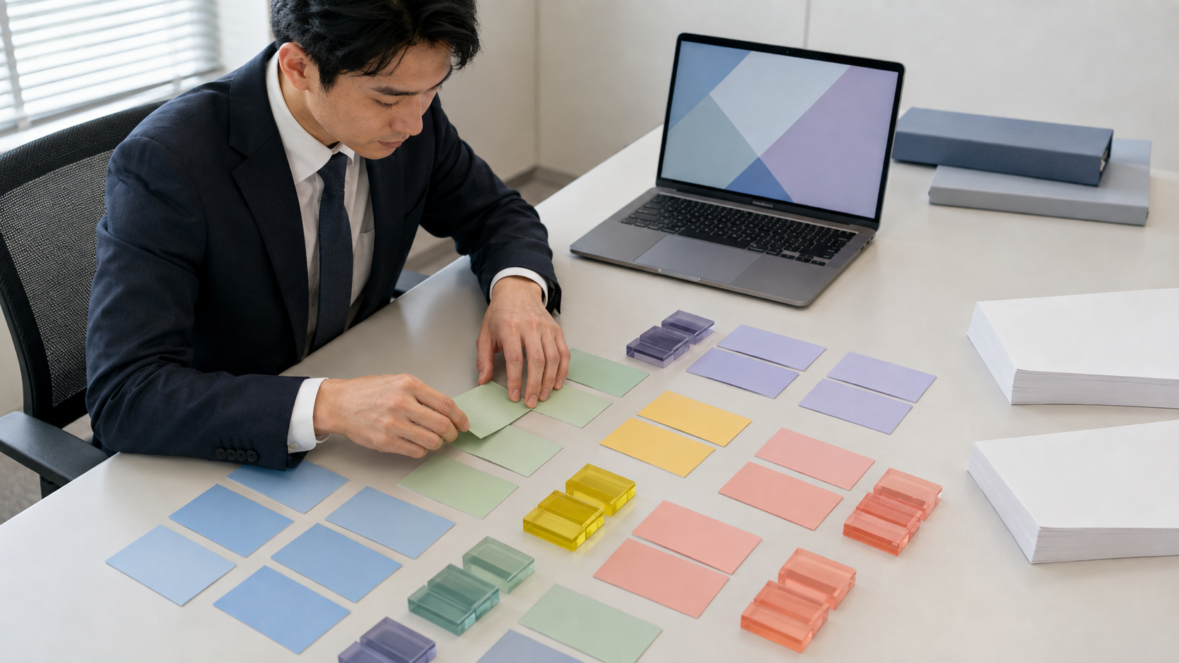 京都の上場企業を市場区分や業種別に整理する日本人ビジネスパーソン