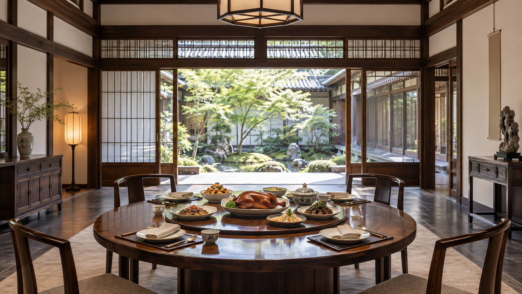 京都四条烏丸の歴史ある建物で楽しむ北京料理ランチ