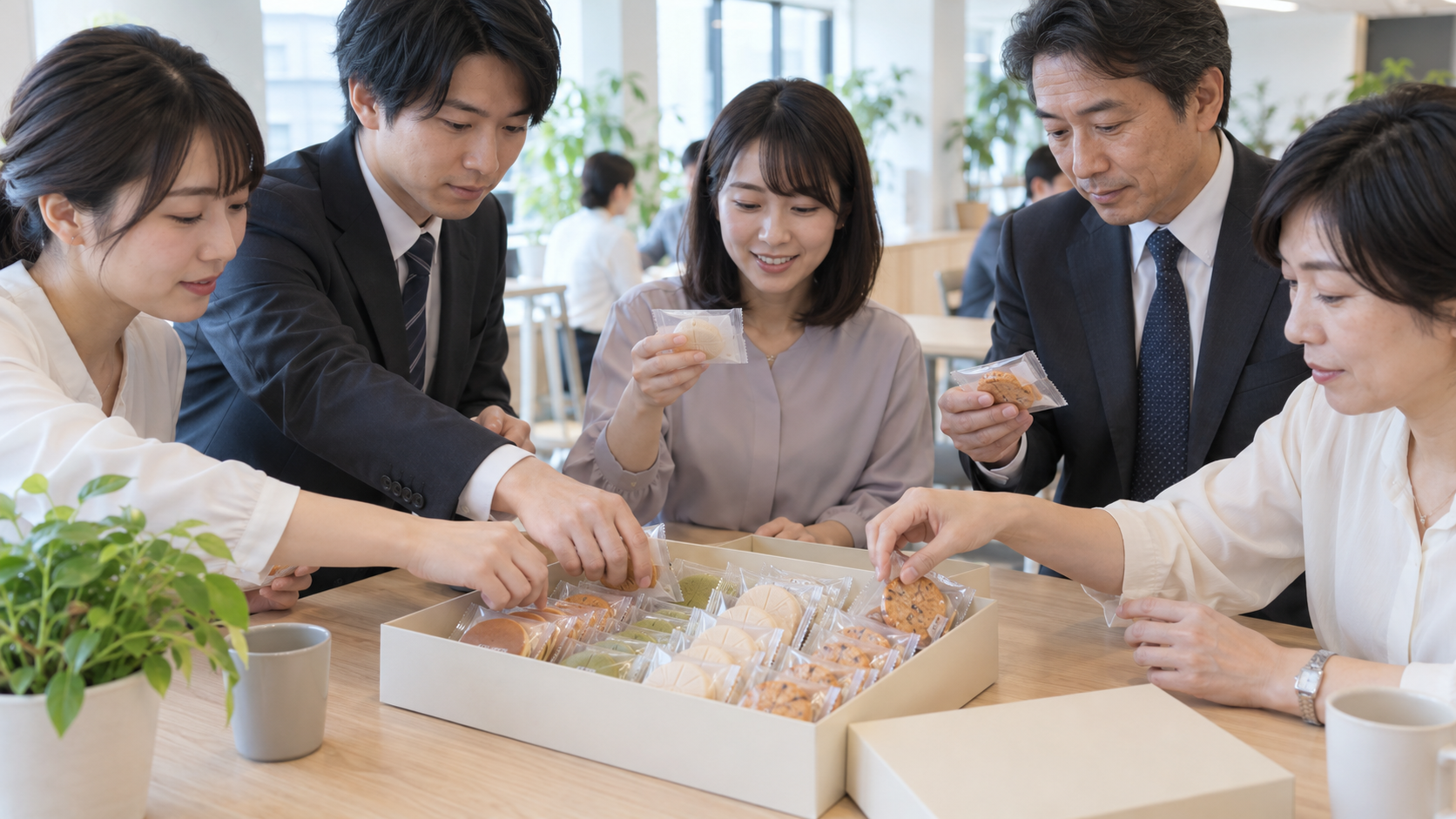 職場で配りやすい個包装の京都和菓子土産