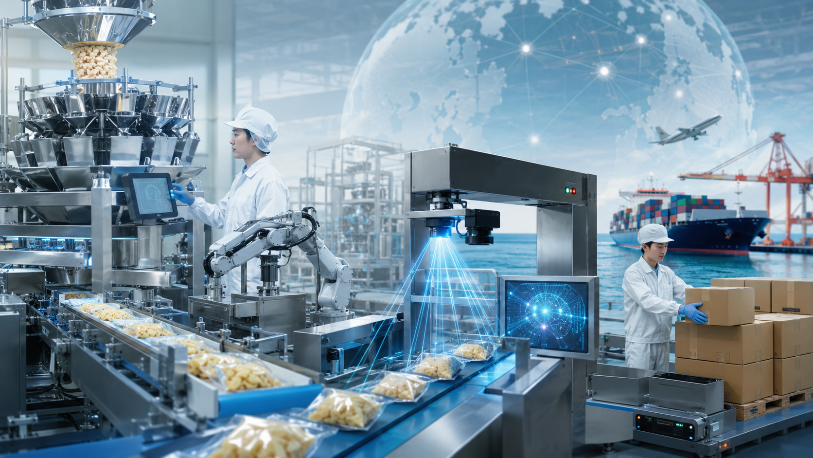 AI・計量・包装・検査・物流で世界の食を支えるイシダの技術