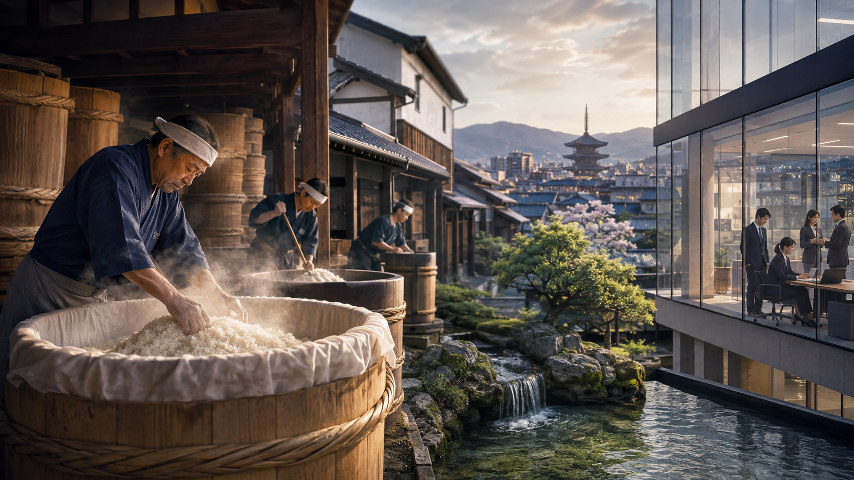 京都・伏見の酒造りをルーツに現代企業へ発展した宝ホールディングスの歴史