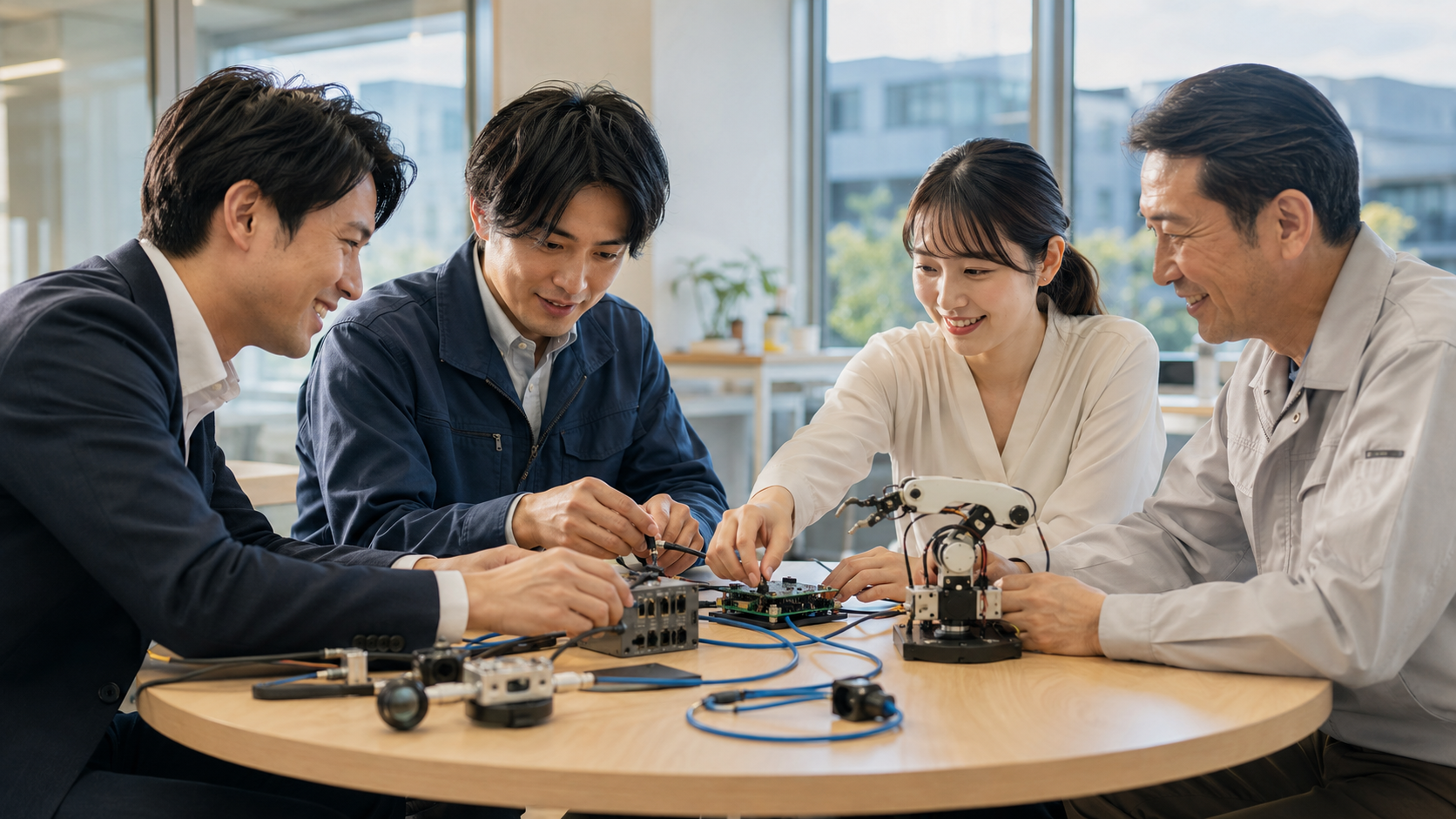 人と技術をつないで課題を解決するたけびしの企業文化