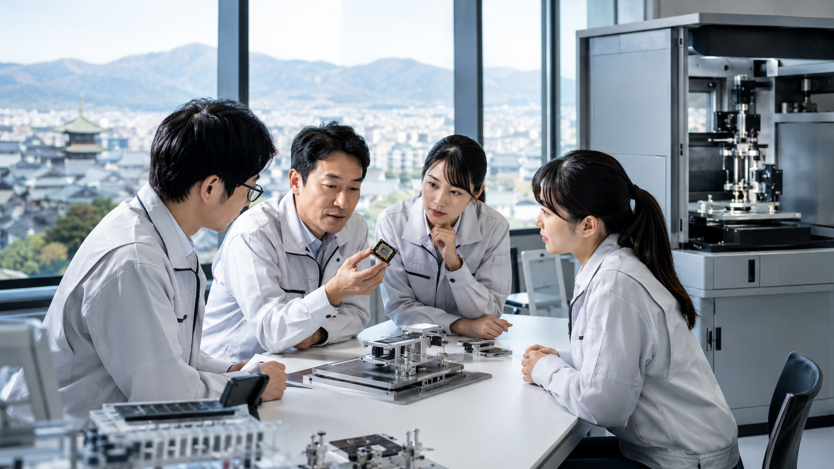 TOWAの半導体技術と企業文化を支える日本人技術者の研究開発風景